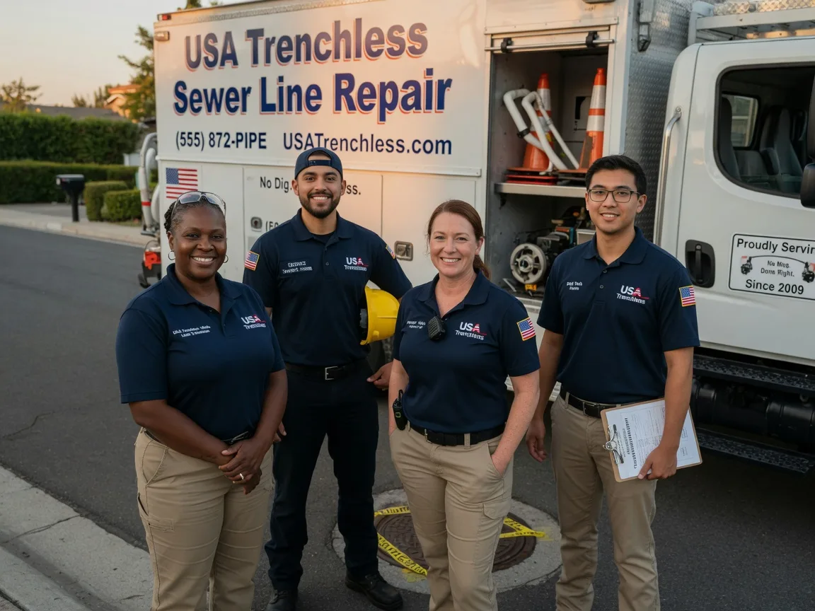 Sewer Line Repair company in Olustee, OK